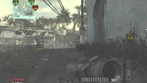 MW3 Triple kill Feed with Barret.50cal
