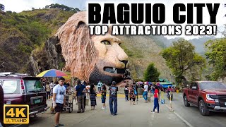 [4K] BAGUIO CITY Must-Visit Top Places and Attractions in 2023!