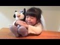 ミニーマウス ミニーちゃん ぬいぐるみをギュッギュー！