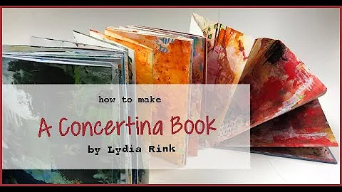 How to make a concertina book.