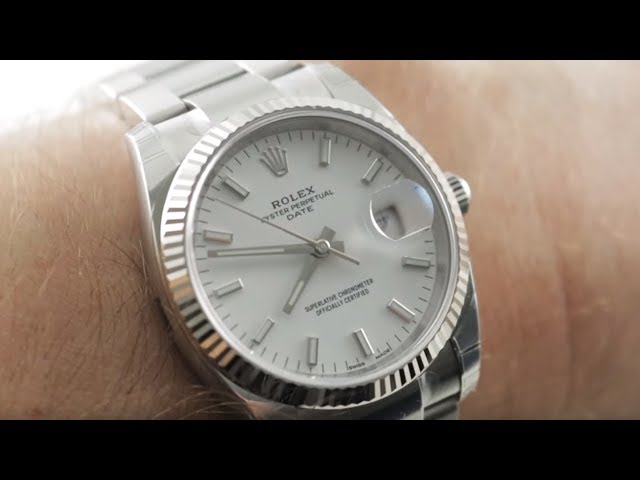 【SABBATICAL】ルピネL Rolex Oyster Perpetual Date 34 (115234) Luxury Watch Review