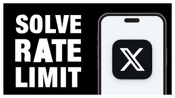 How To Solve Rate Limit Exceeded Twitter X Problem iPhone and Android