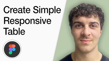 How To Create A Simple Responsive Table In Figma (Full 2025 Guide)