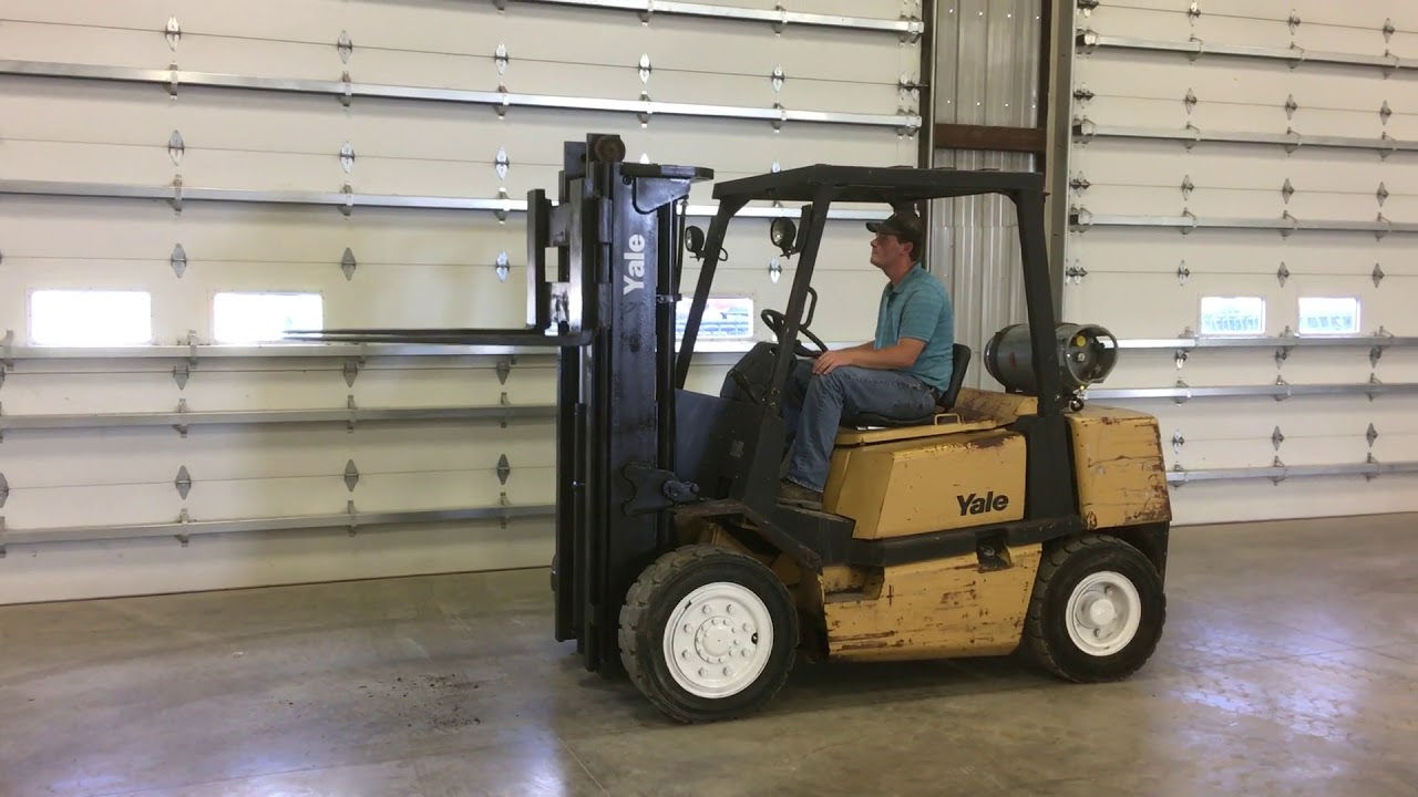 1999 YALE GTP080LG For Sale YouTube