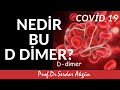 D Dimer nedir? Prof.Dr.Serdar Akgün, Sağlıklı Yaşam, Sağlık Haberleri