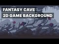 Fantasy Cave Pixel Art Background