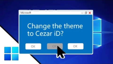 6 CUSTOMIZATION settings in Windows 10