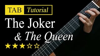 The Joker And The Queen - Fingerstyle Lesson   TAB