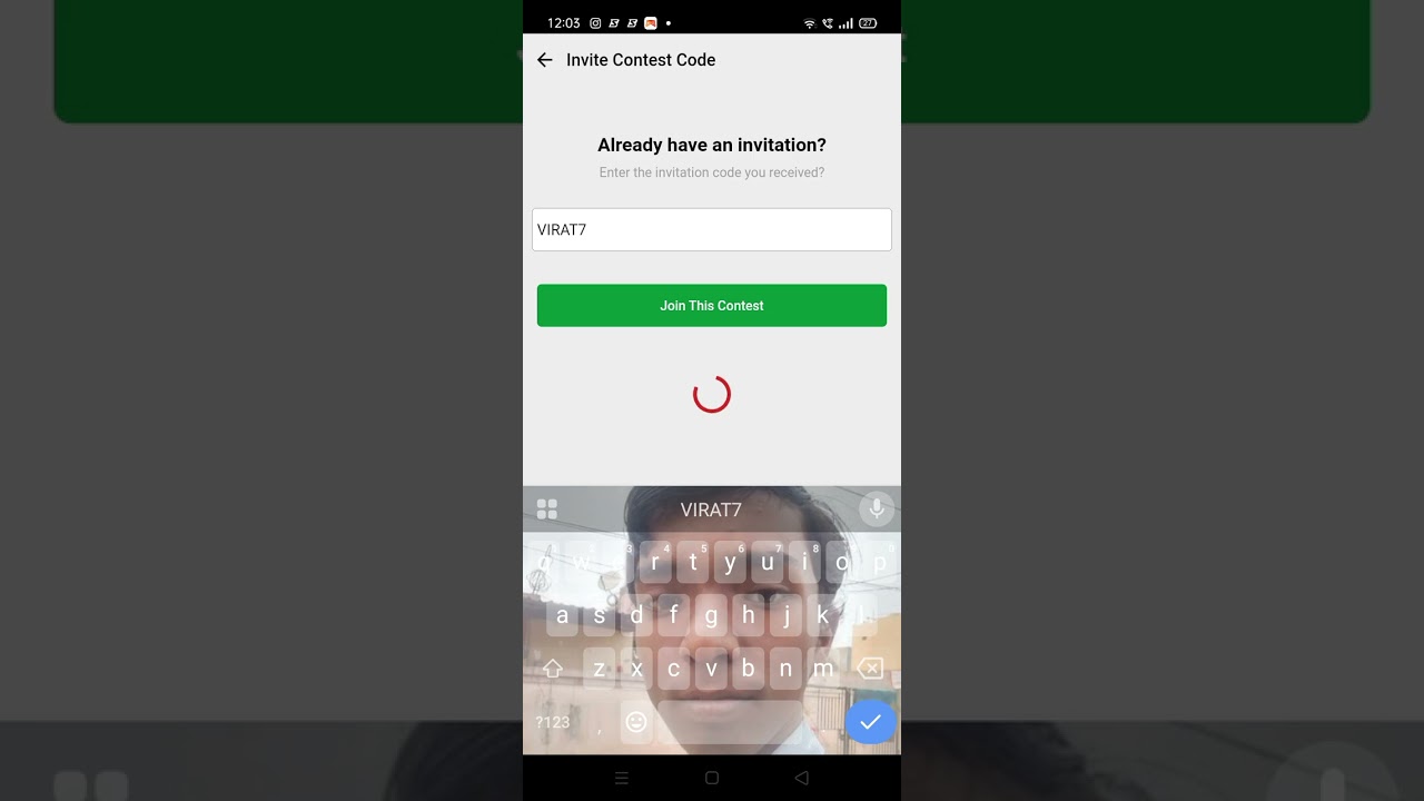 CSK vs RCB free contest code 