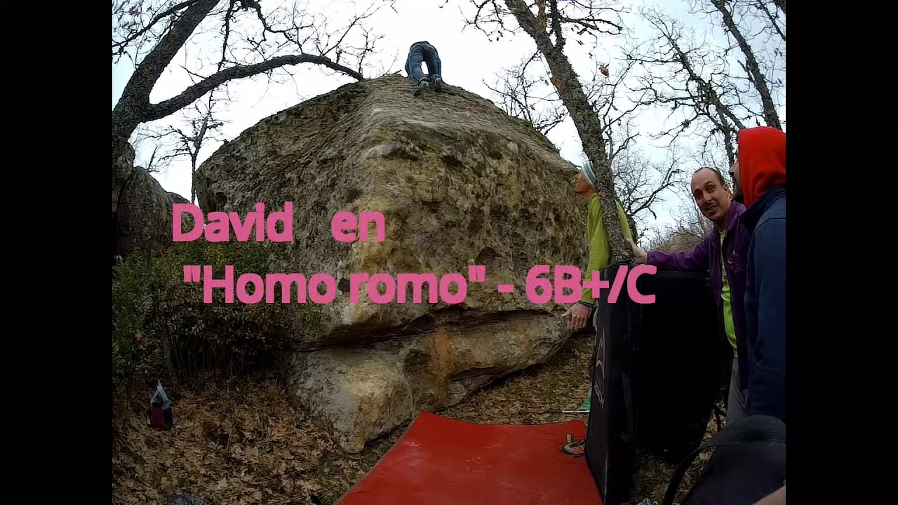 Escalada en Pedrajas - Soria- otra recopilación de los mejores bloques