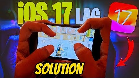 iOS 17 LAG SOLUTION |IPhone SE 2020 All IPhone Devices⁉️😍IOS 17 Lag Problems Fix |PUBG MOBILE| Part2