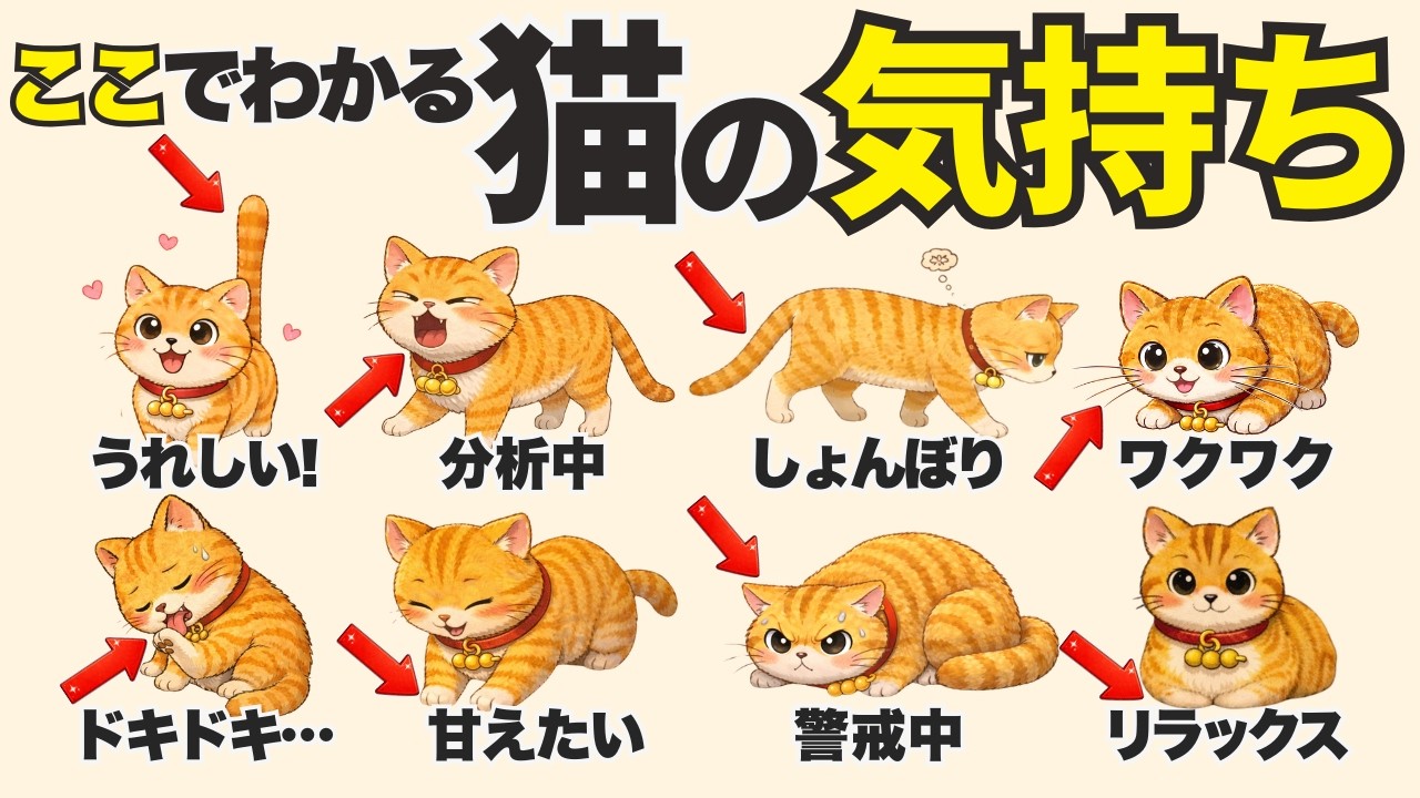 【完全保存版】猫のボディーランゲージでわかる“猫の気持ち”15選【猫の雑学】