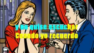 Fue En Un Cafe - Los Apson - (Karaoke) chords