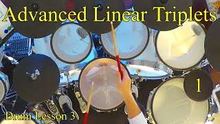 Advanced Linear Triplet Grooves 3 Pattern 1
