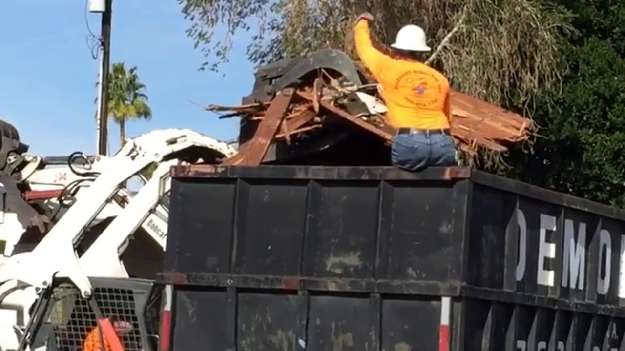 Mobile Home Demolition La Quinta, CA YouTube