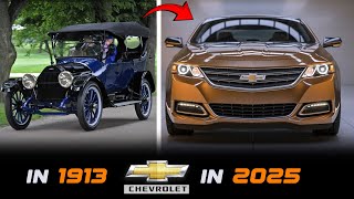 Chevrolet  Car Transformation | 1913 - 2025 Evolution in 2 Minutes Chevrolet Car Evolution Transformation 1913 2025