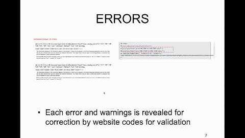 Free homepage audit.mp4 Is valid code important?