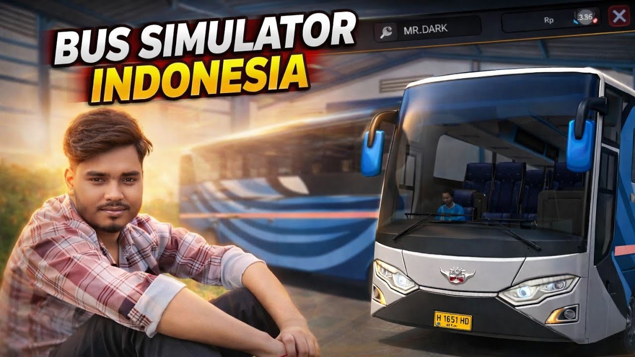 🚍 আজকে রাস্তায় নামছে MR.power! Bus Simulator লাইভ – দেখি কেমন ড্রাইভিং হয়!
