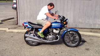 1972 Kawasaki H2 Start Up