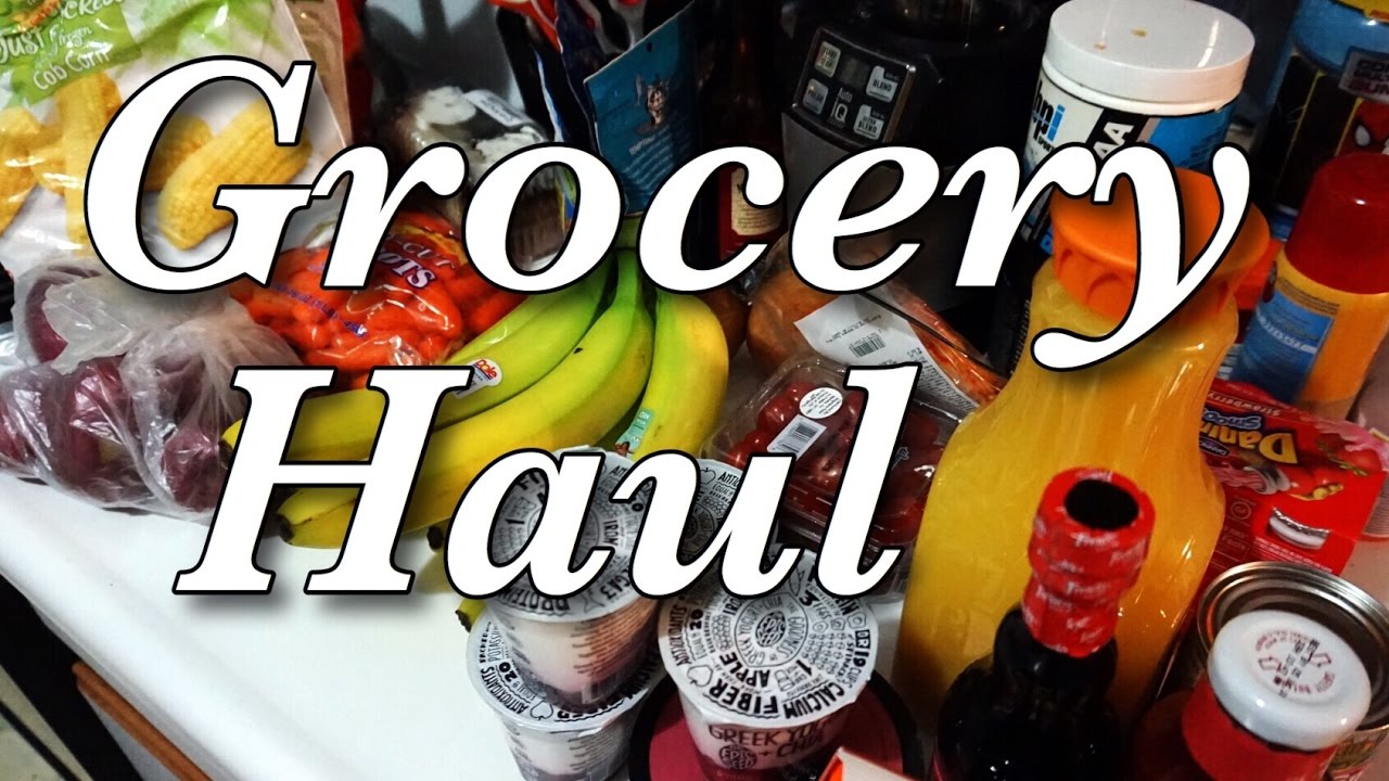Weight Gain Journey Grocery Haul YouTube