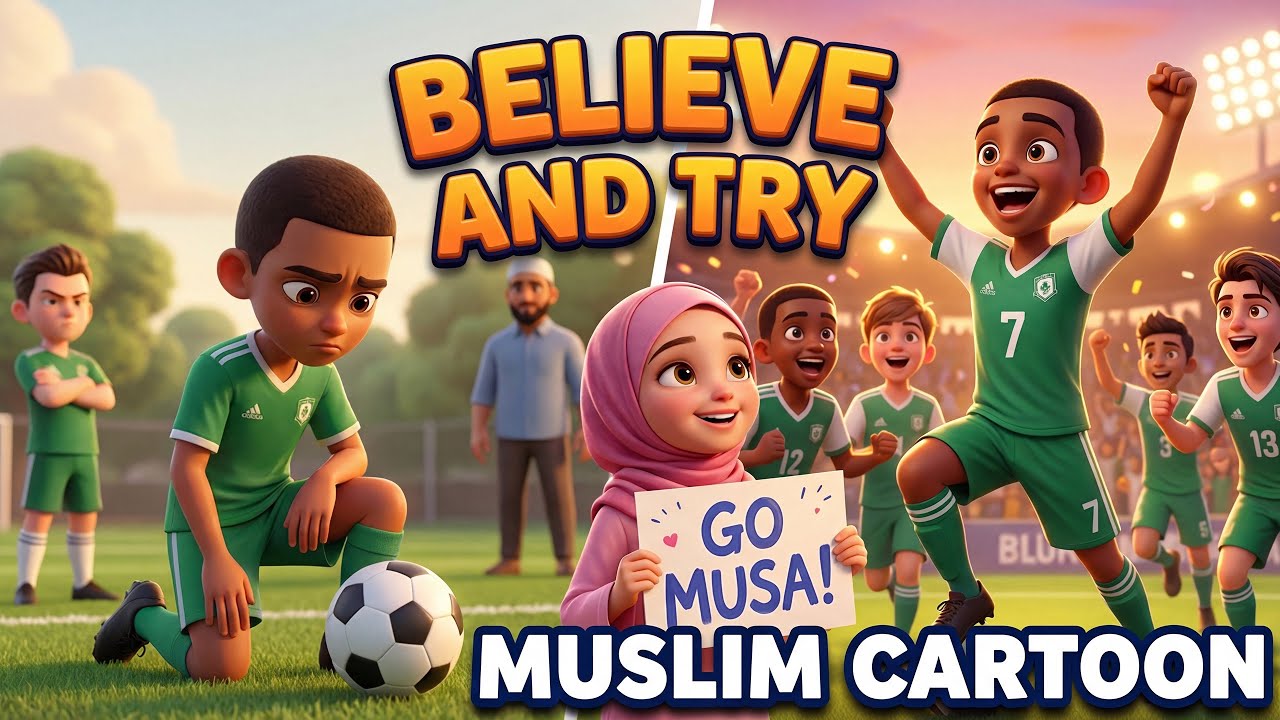 Football Tournament | Musa & Amina Episode | Islamic Cartoon