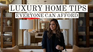 LUXURY HOME STYLING TIPS THAT ARE BUDGET FRIENDLY!