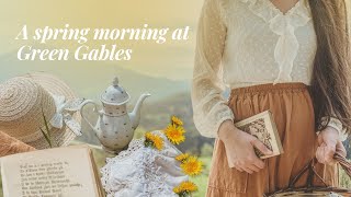 A lovely morning at Green Gables 👒 Cottagecore vibes & Anne of Green Gables quotes | Slow living