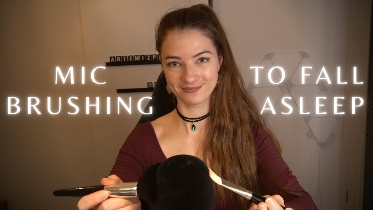 ASMR | gentle mic brushing for sleep | Blue Yeti | NO TALKING - YouTube