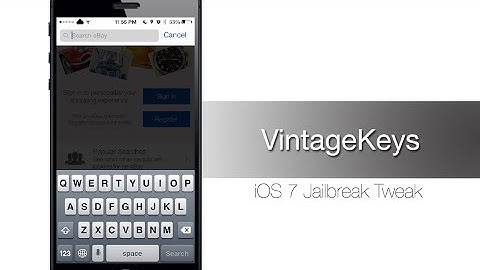 VintageKeys brings classic iOS 6 keyboard to iOS 7 - iPhone Hacks
