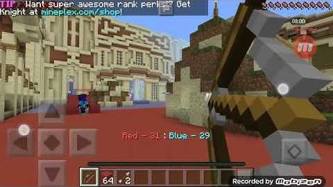 Mineplex on Minecraft PE part 2 with friend