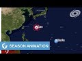 2017 Pacific Typhoon Season Animation