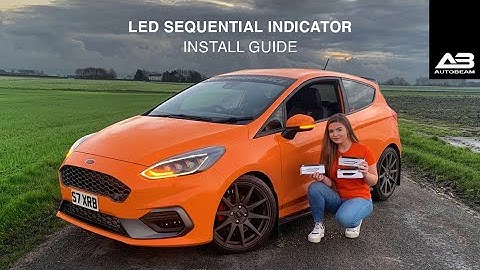 Fitting AUTOBEAM SEQUENTIALS To My MK8 FIESTA ST