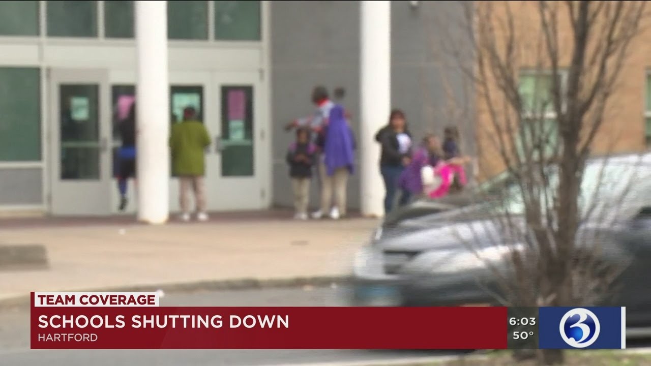 VIDEO: Hartford schools to close indefinitely due to coronavirus ...