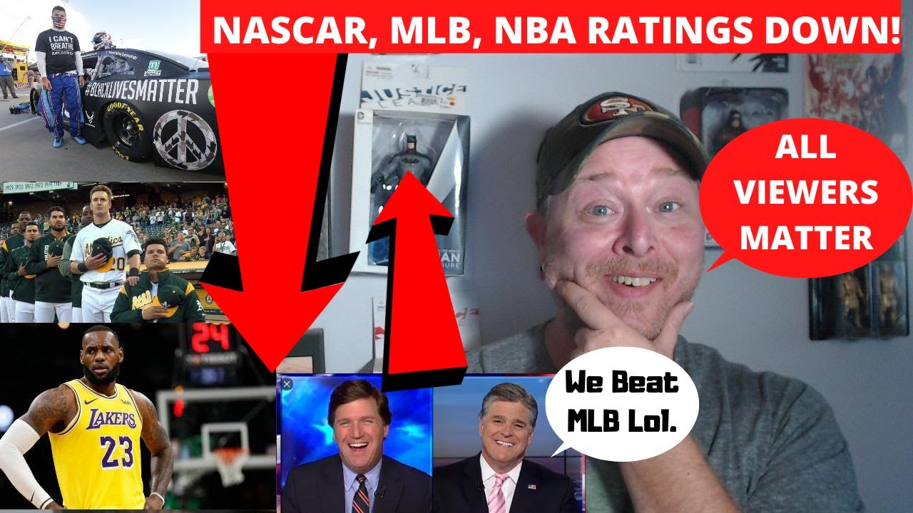 NASCAR & NBA TV RATINGS TANK TUCKER & HANNITY SINK MLB PRIME TIME