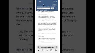 1560 Geneva Bible study notes | Rev 19:14-16 | #biblestudy