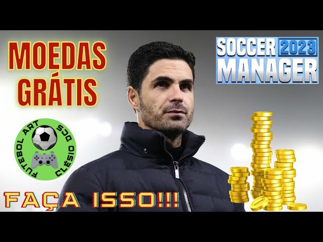 SOCCER MANAGER 2023 - MOEDAS GRÁTIS Faça isso!!! 