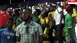 fin du Match a ismailia cameroun0# ghana 0 par Vincent Kamto.avi