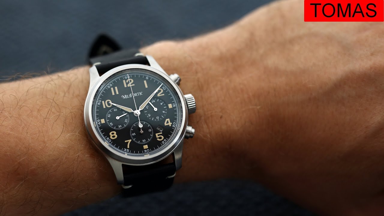 MiliFortic Solar Chronograph M069 - YouTube