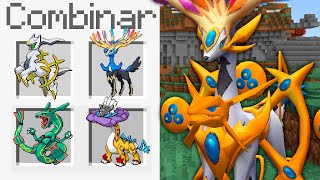 Combinei o Pokémon SUPREMO no Minecraft Pixelmon!