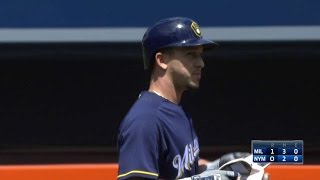 MIL@NYM: Perez drives in Franklin with a double