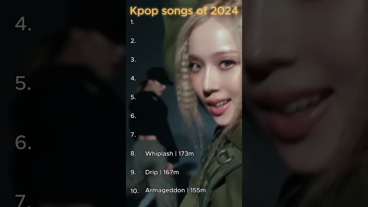 Top 10 MOST streamed KPOP songs of 2024 🇰🇷🇰🇷 #top10 #music #kpop #idol #korea #musicvideo #fypage