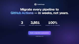 Migrate Jenkins, Azure DevOps & GitLab CI to GitHub Actions with AI | CodeCargo
