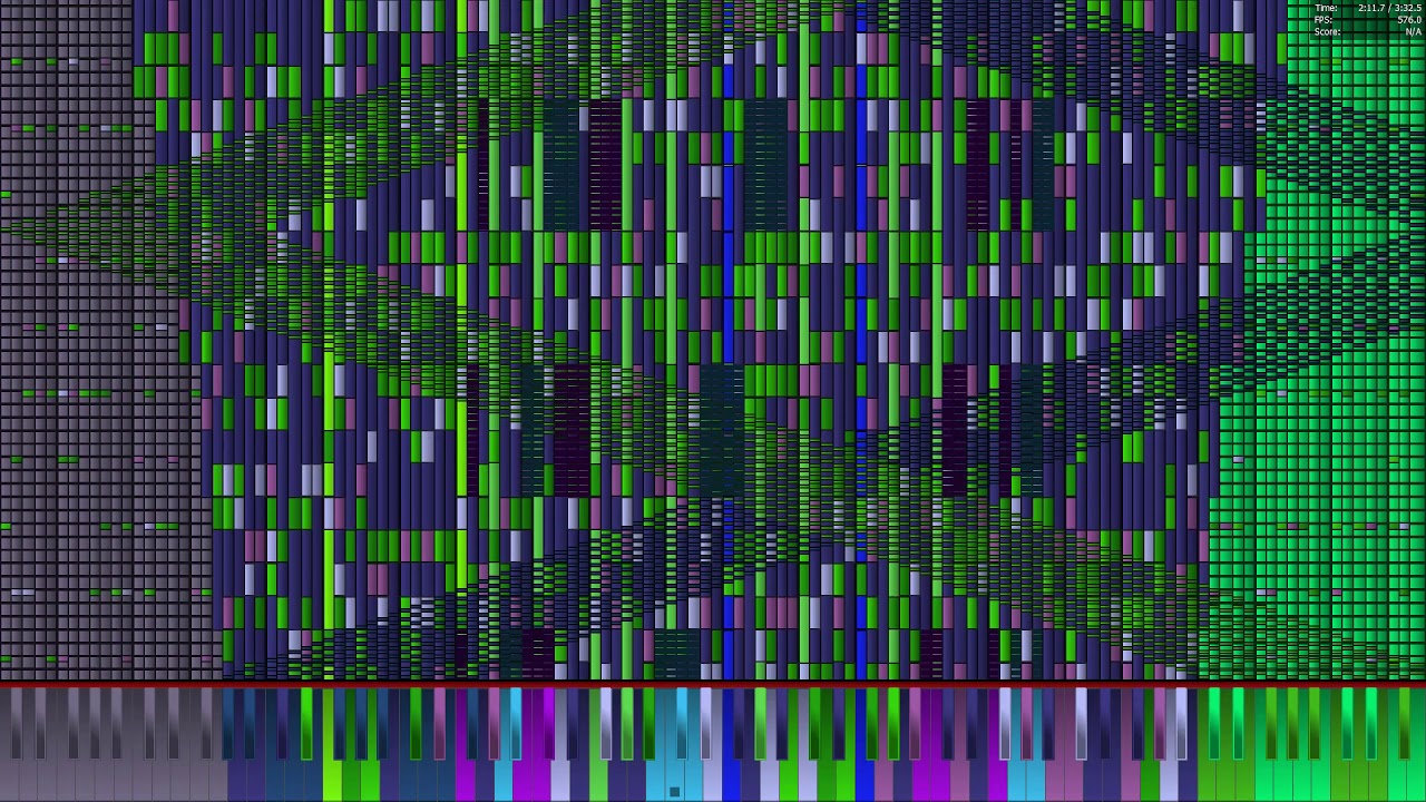 [Black MIDI] Get the 21st century/21世紀を手に入れろ 25.03 Million | Legit Run @ 4.5 GHz
