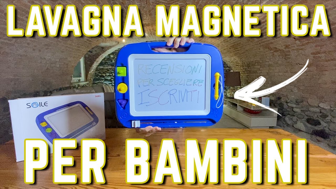 LAVAGNA MAGNETICA per BAMBINI per DISEGNARE SENZA CARTA 