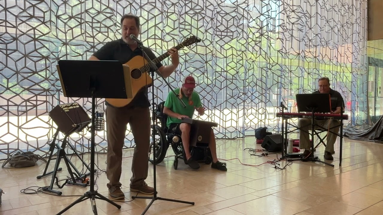 Mark Lint Trio live at the Chazen Art Museum for Make Music Madison 2025 (6-21-25)