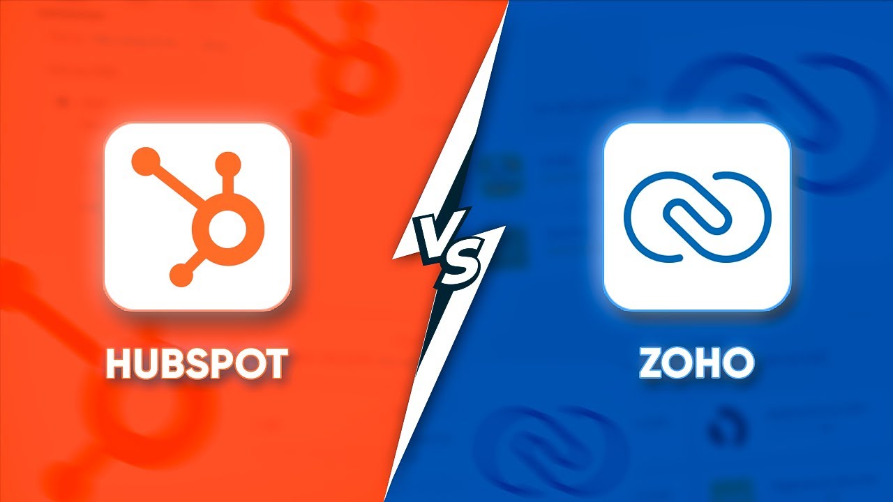 HubSpot Vs Zoho-Which CRM Software is Better for Small Business? - YouTube