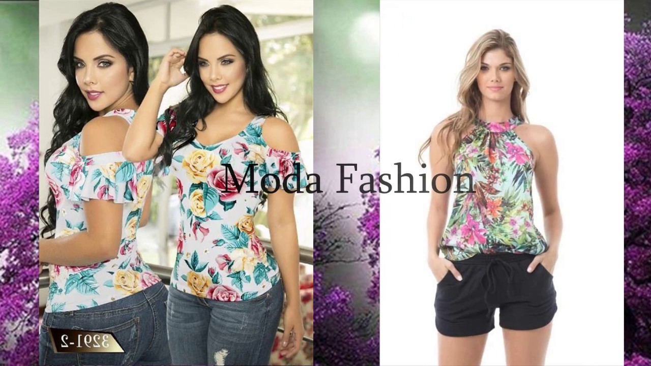 s BLUSAS TENDENCIA 50 OUTFITS CASUALES TENDENCIAS DE MODA - YouTube