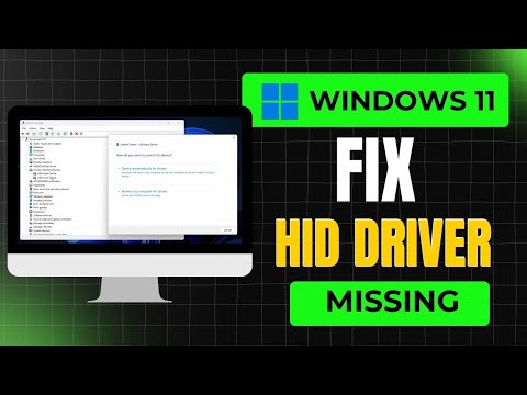 How to Fix HID-Compliant Device Driver Missing on Windows 1110 | Step-by-Step Guide
