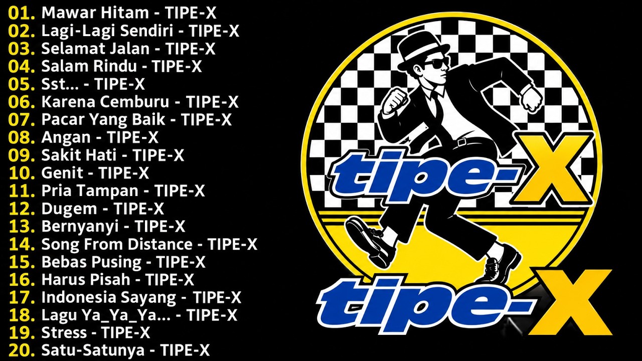 Tipe-X Full Album Terbaik 2026 / Lagu Indonesia Hits Pilihan Terbaik & Terpopuler Sepanjang Masa