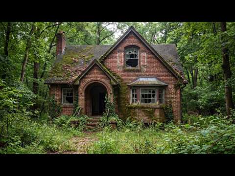 Abandoned Overgrown Red Brick House Rebuilt Into a Stunning Vintage House | ASMR Renovation